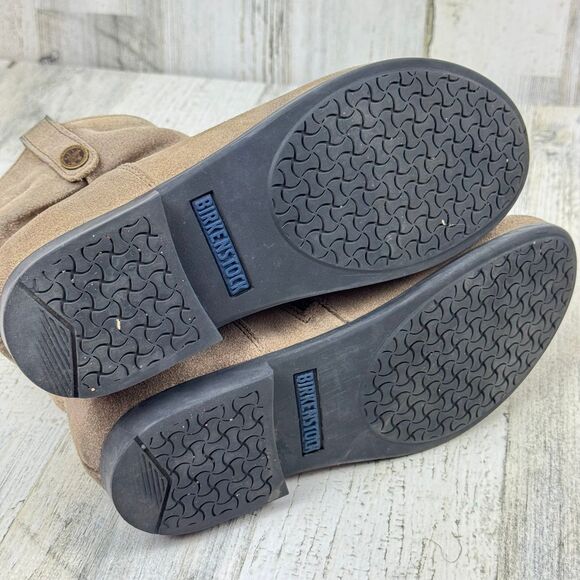 Birkenstock Sarnia waxed suede slouch boots size 36 regular - Picture 7 of 9